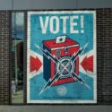 Shepherd Fairey “Get Out the Vote” Mural Enlivens OTR